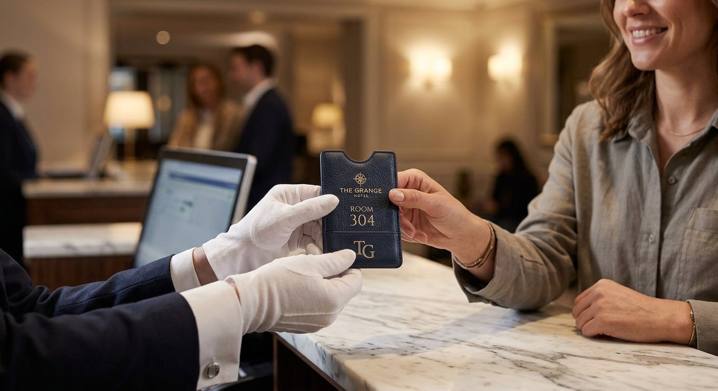 Hotel Front Desk Check-in